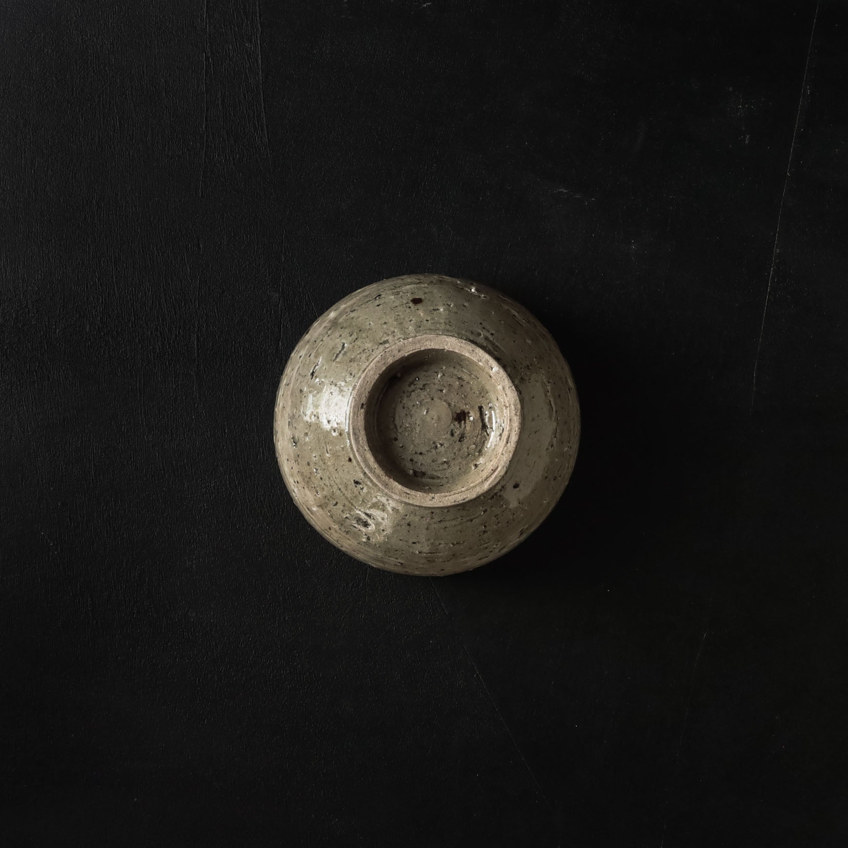 26-OM-23 Hakeme (Brushstroke) Koro Wan / Small Round Bowl