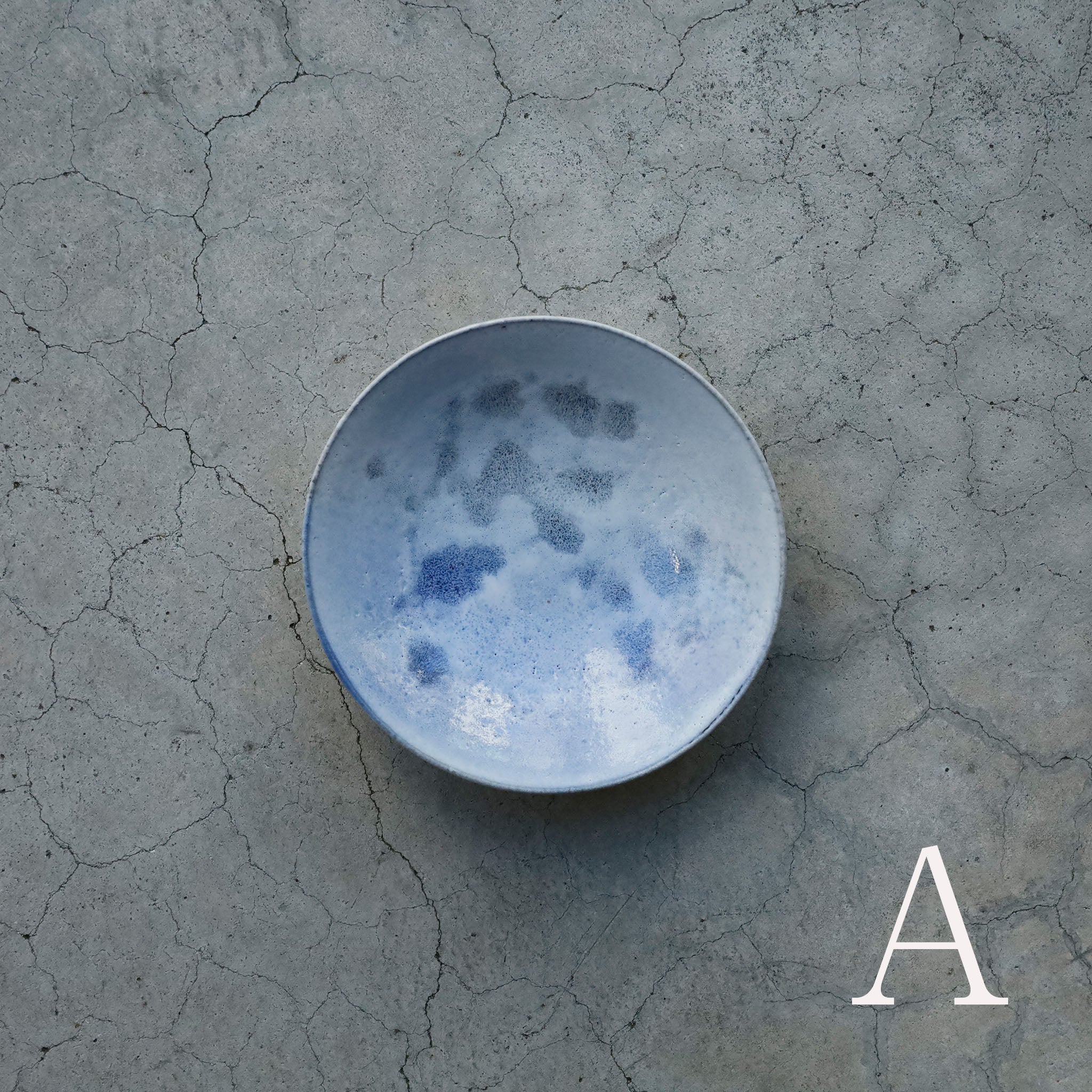 Etsuji Noguchi / Pale Blue Glaze, Small Bowl