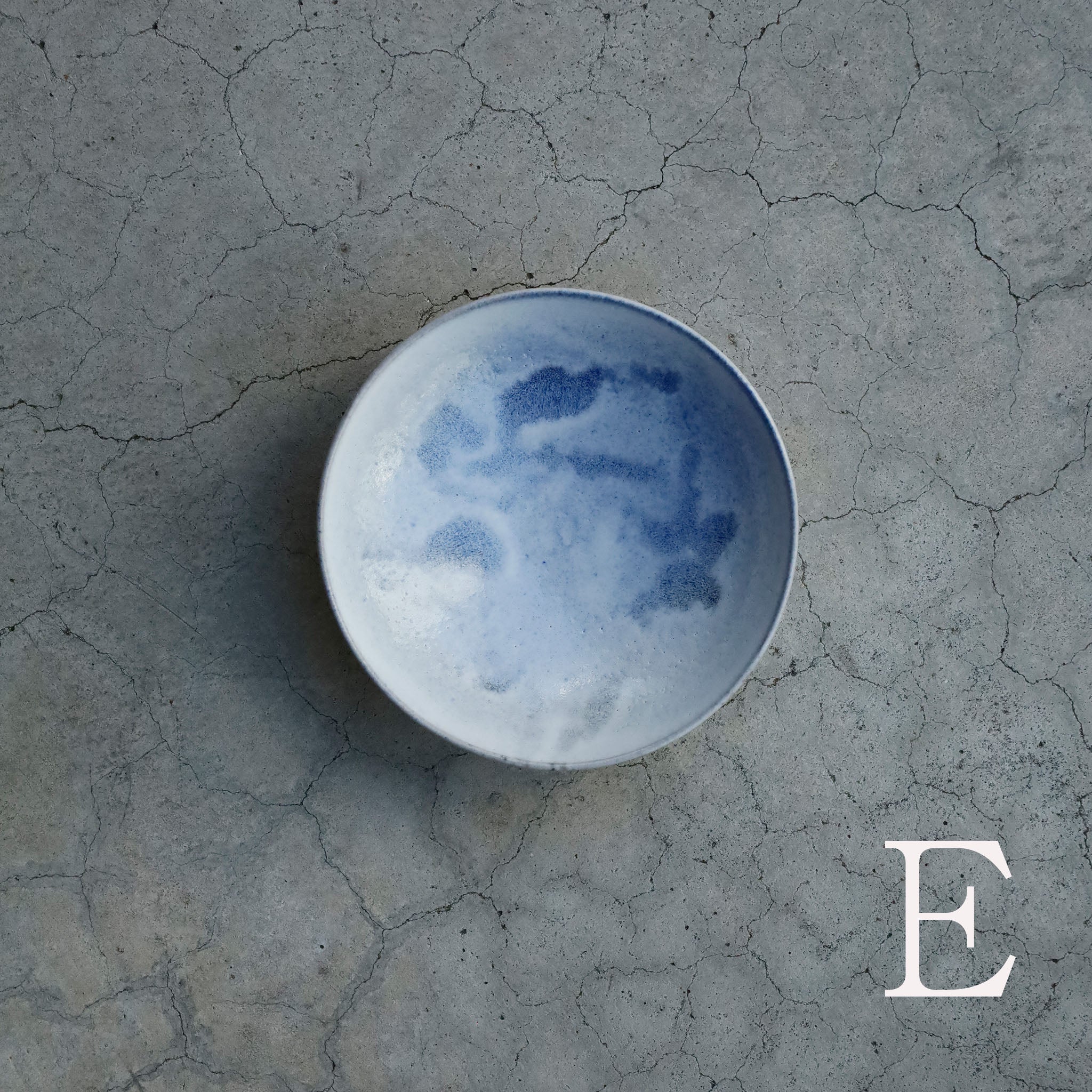 Etsuji Noguchi / Pale Blue Glaze, Small Bowl