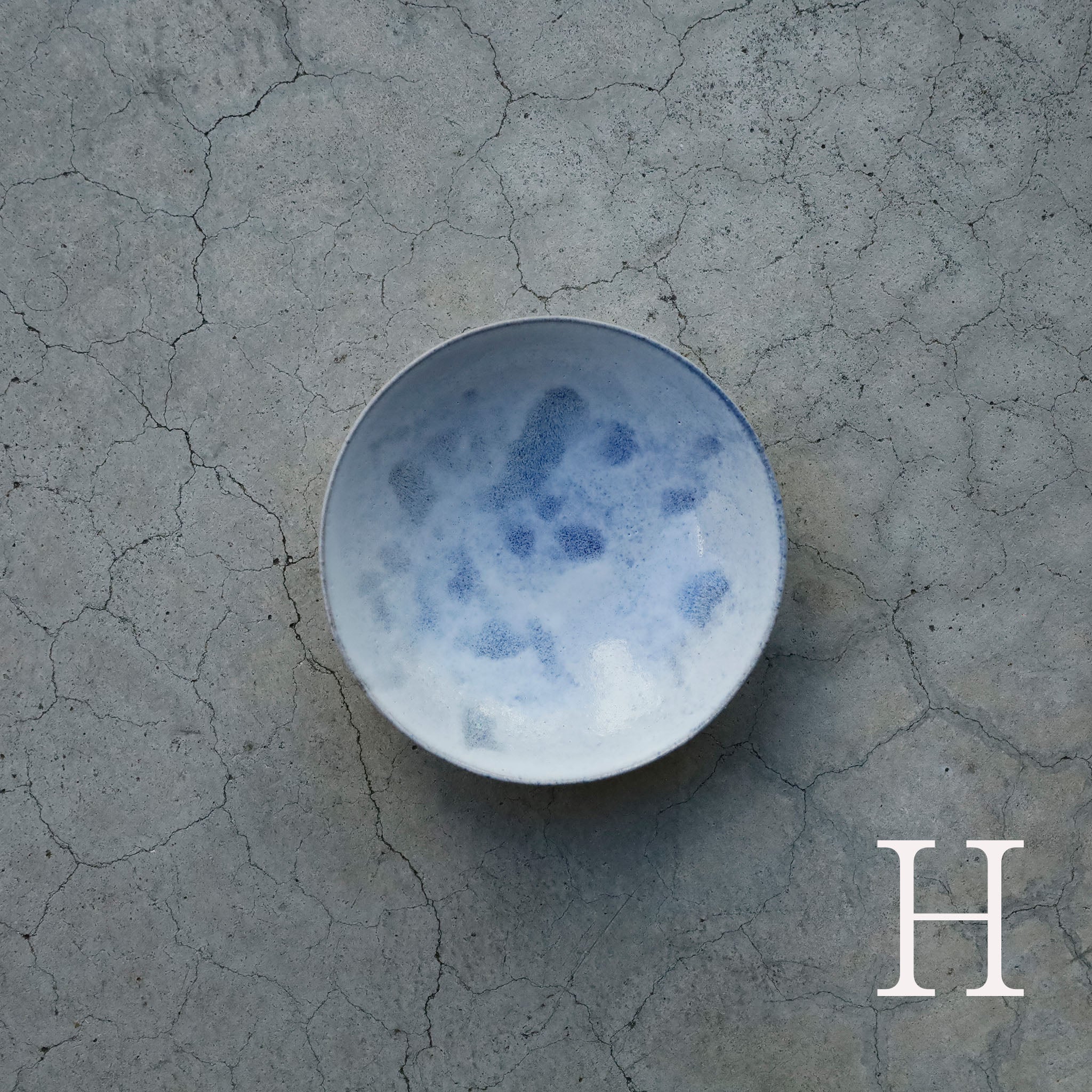 Etsuji Noguchi / Pale Blue Glaze, Small Bowl