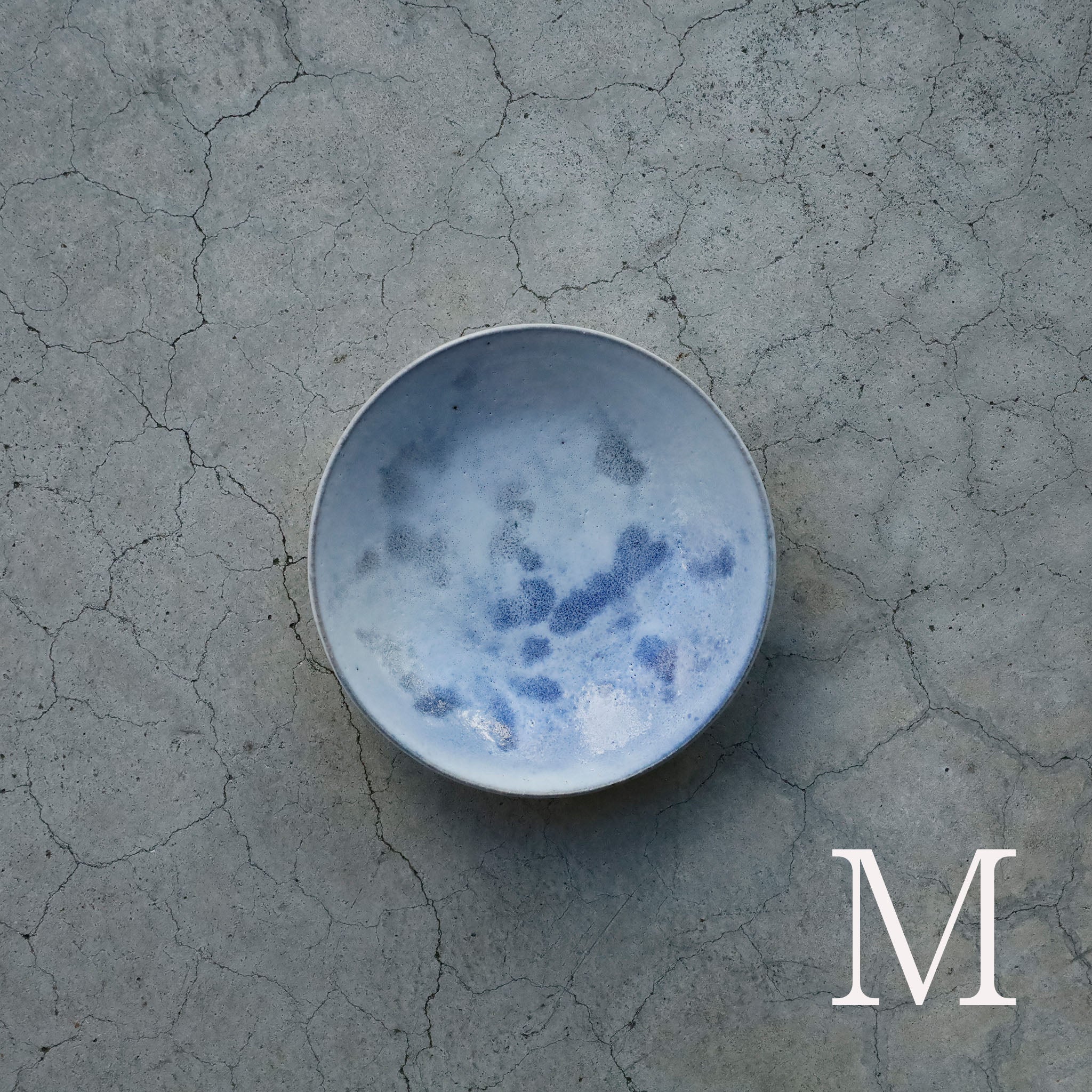 Etsuji Noguchi / Pale Blue Glaze, Small Bowl