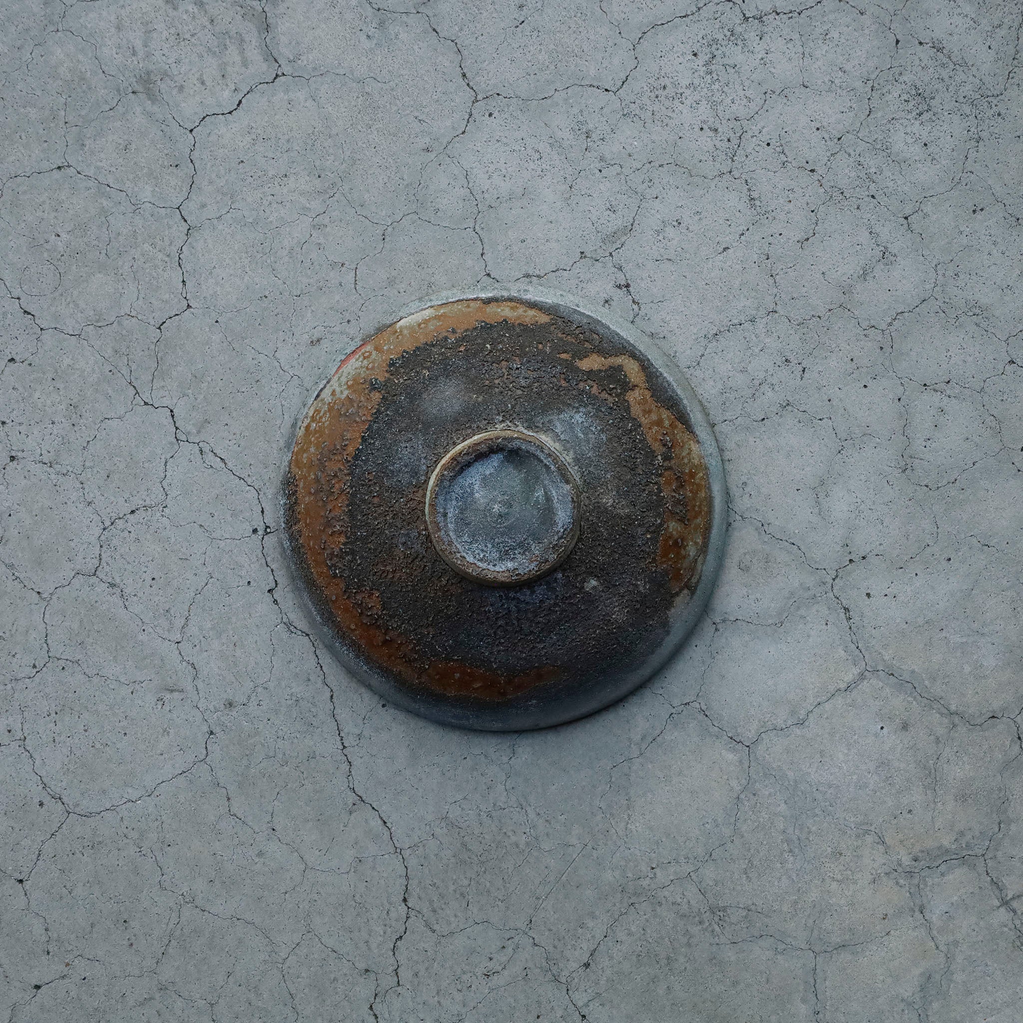 Etsuji Noguchi / White Rust, Small Bowl A