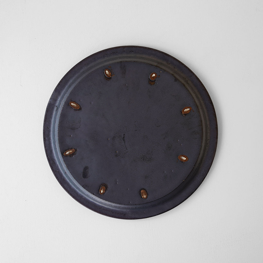 船串篤司 plate 黒