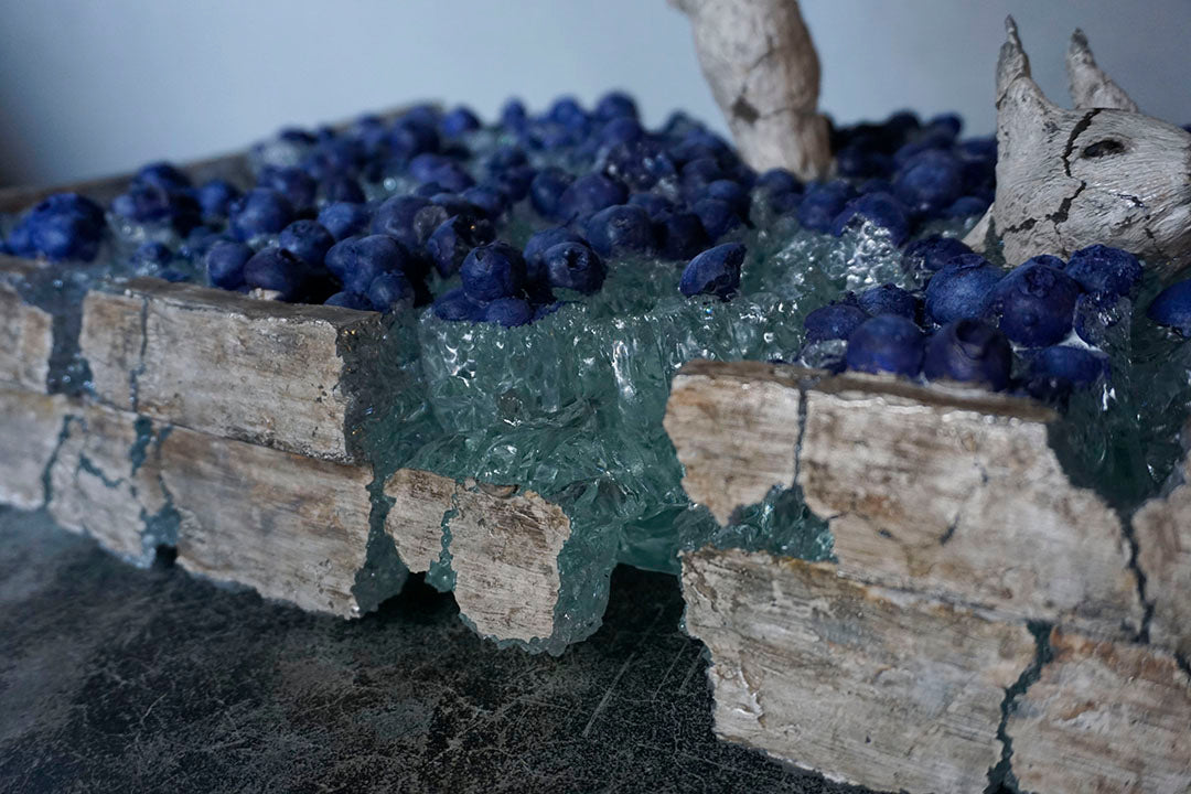 Marina Yonetsu Blue Fruit and Squirrel