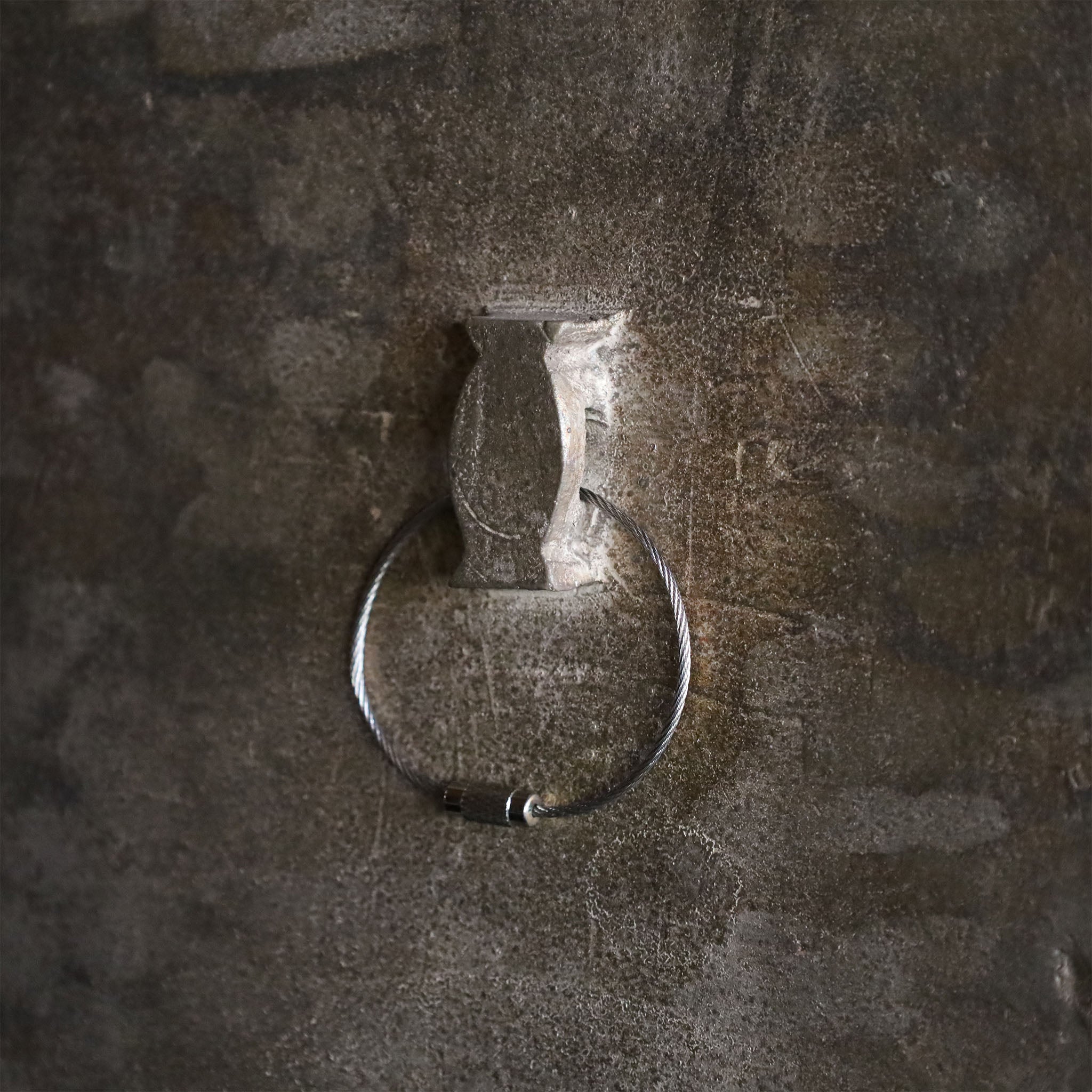 ●24-TO-24 Shingo Oka Silver Porcelain Ceramic Panel "MAMA"