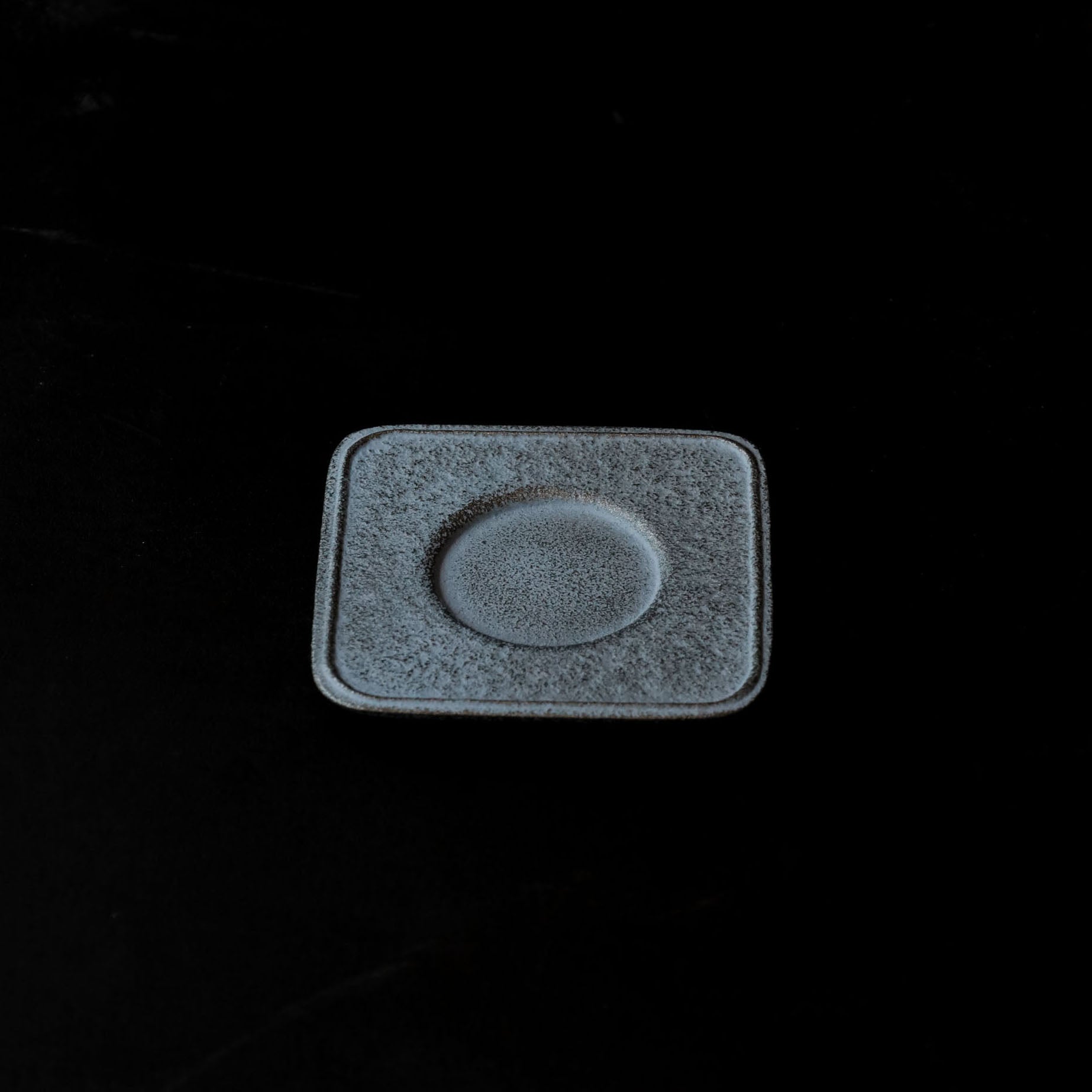 空間鋳造 茶托 Set 4pcs Ice Blue(紙箱仕様)