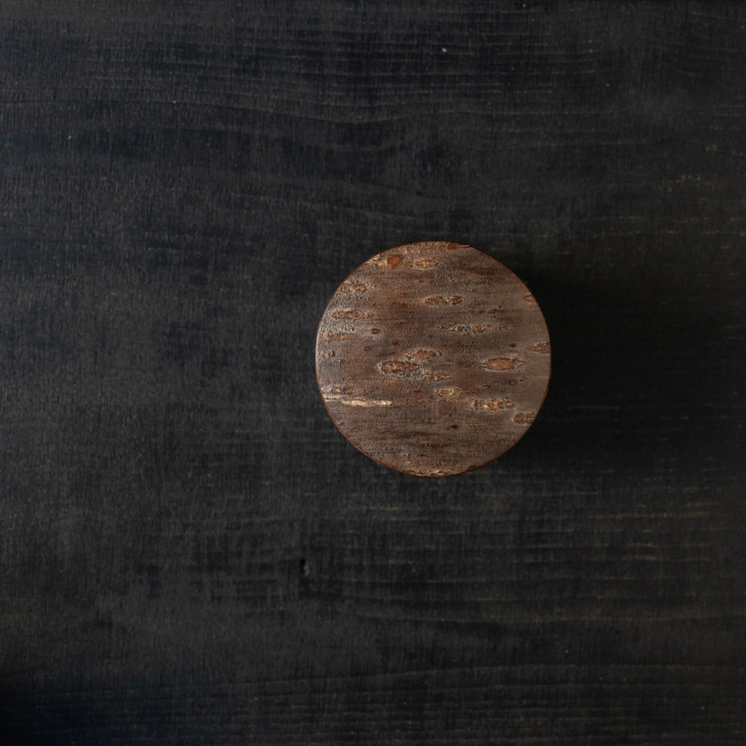 Suzutsu Tea Caddy, Large - Shimofuri-Gawa (Marble)