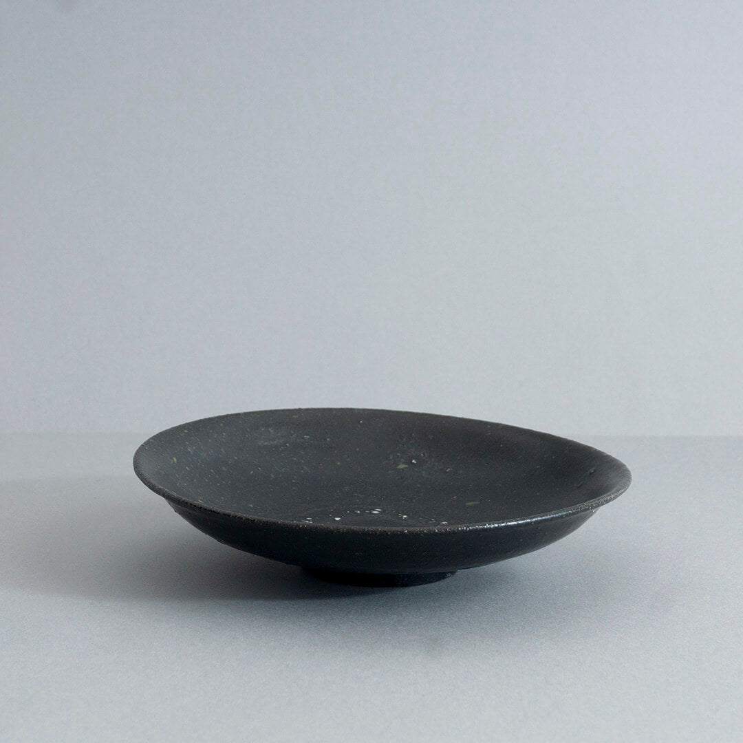 ●21-Y23 Dish Black Glaze