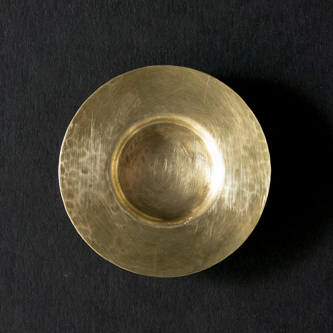 Yuichi Takemata 茶托 丸 真鍮