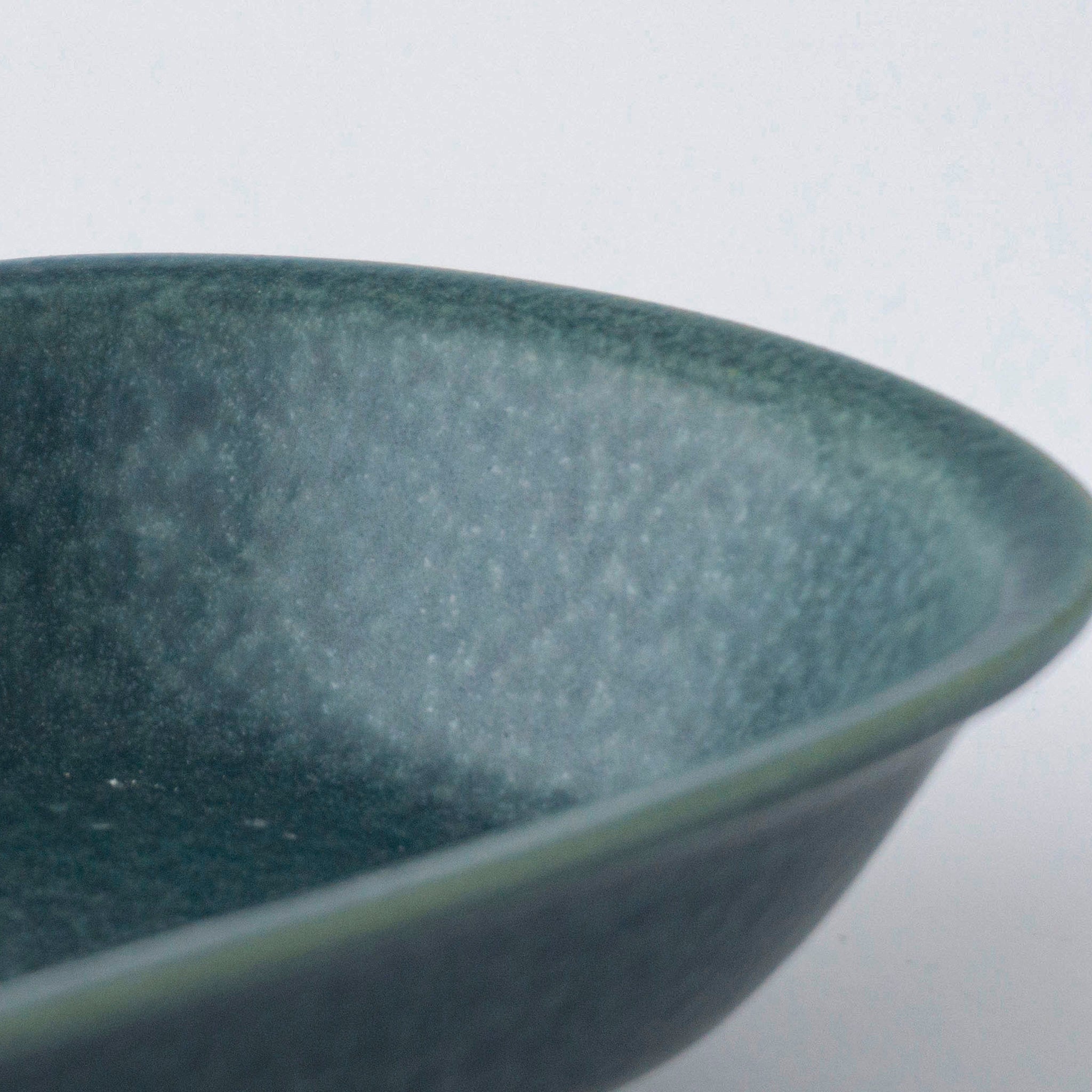 YM Oval Gratin Plate S "Kosui" (Lake Blue)