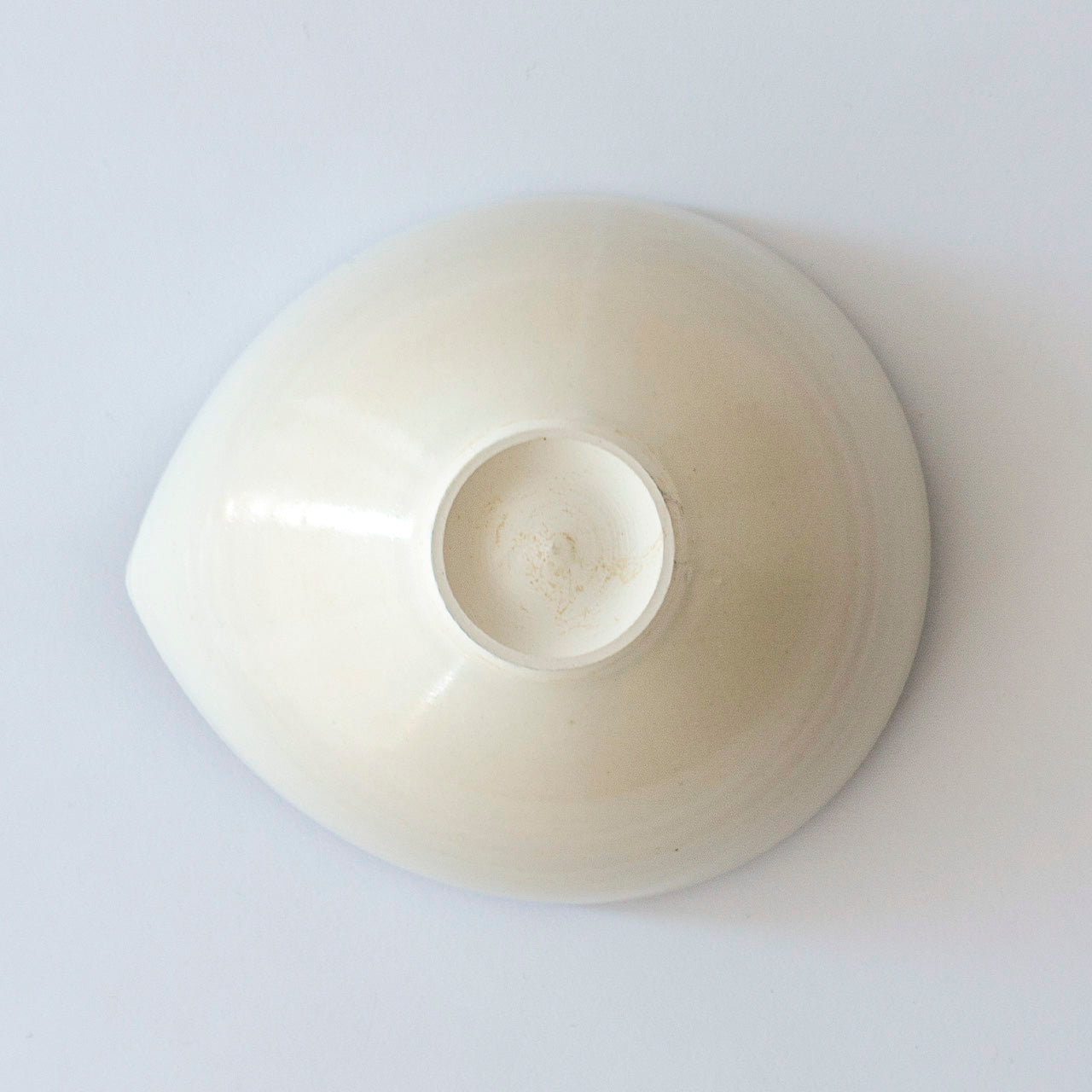 Almond Bowl S Blue Rim