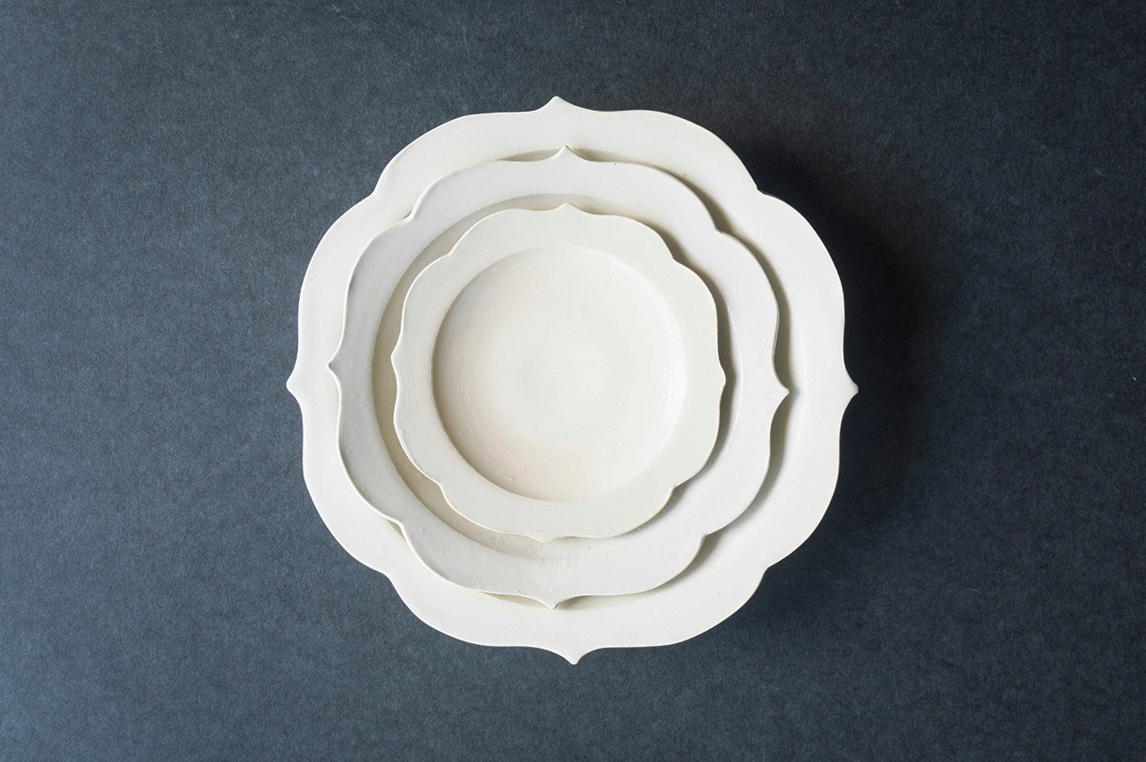 Chakra Plate M White
