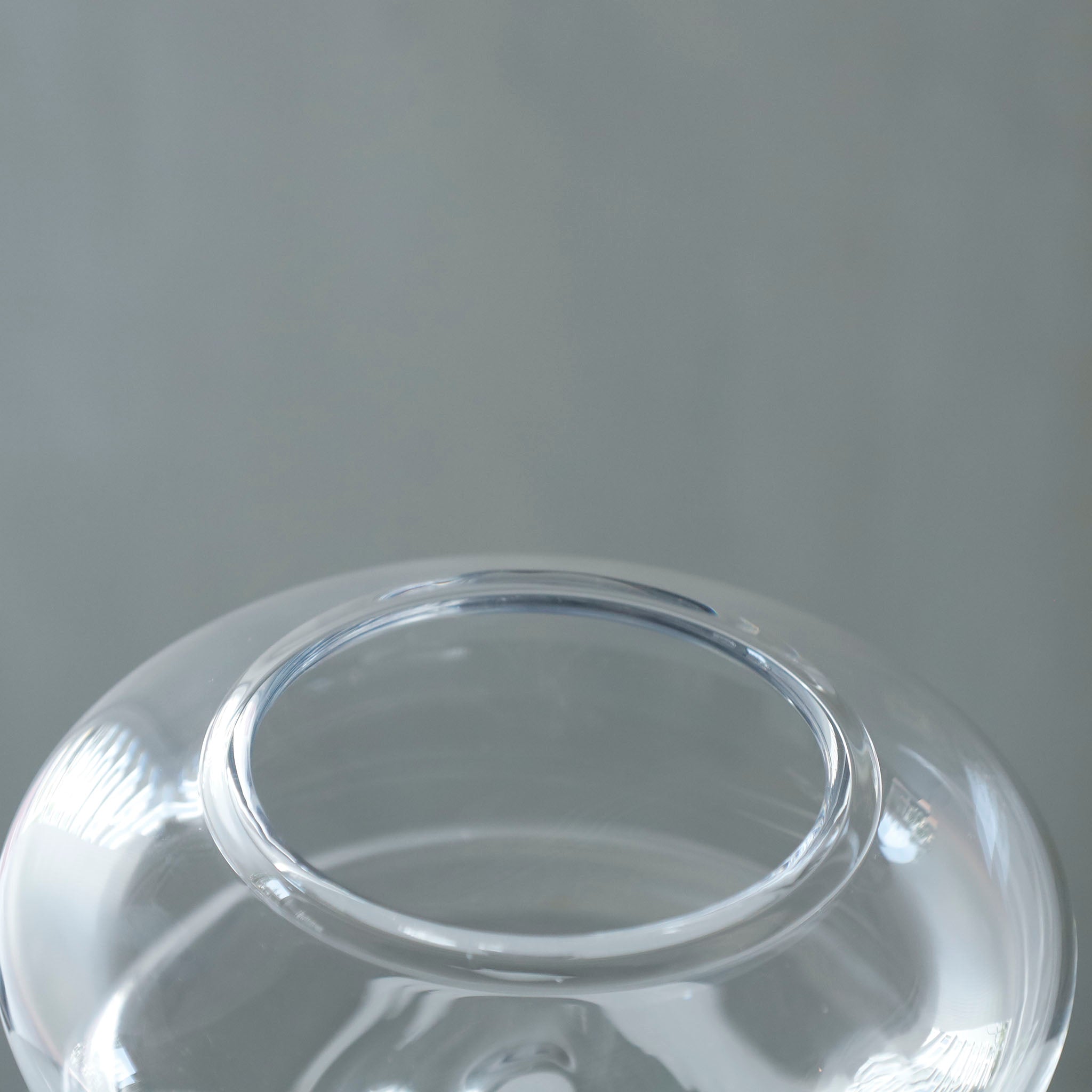 ●26-TE-116 Futamono (Lidded Jar) CLEAR