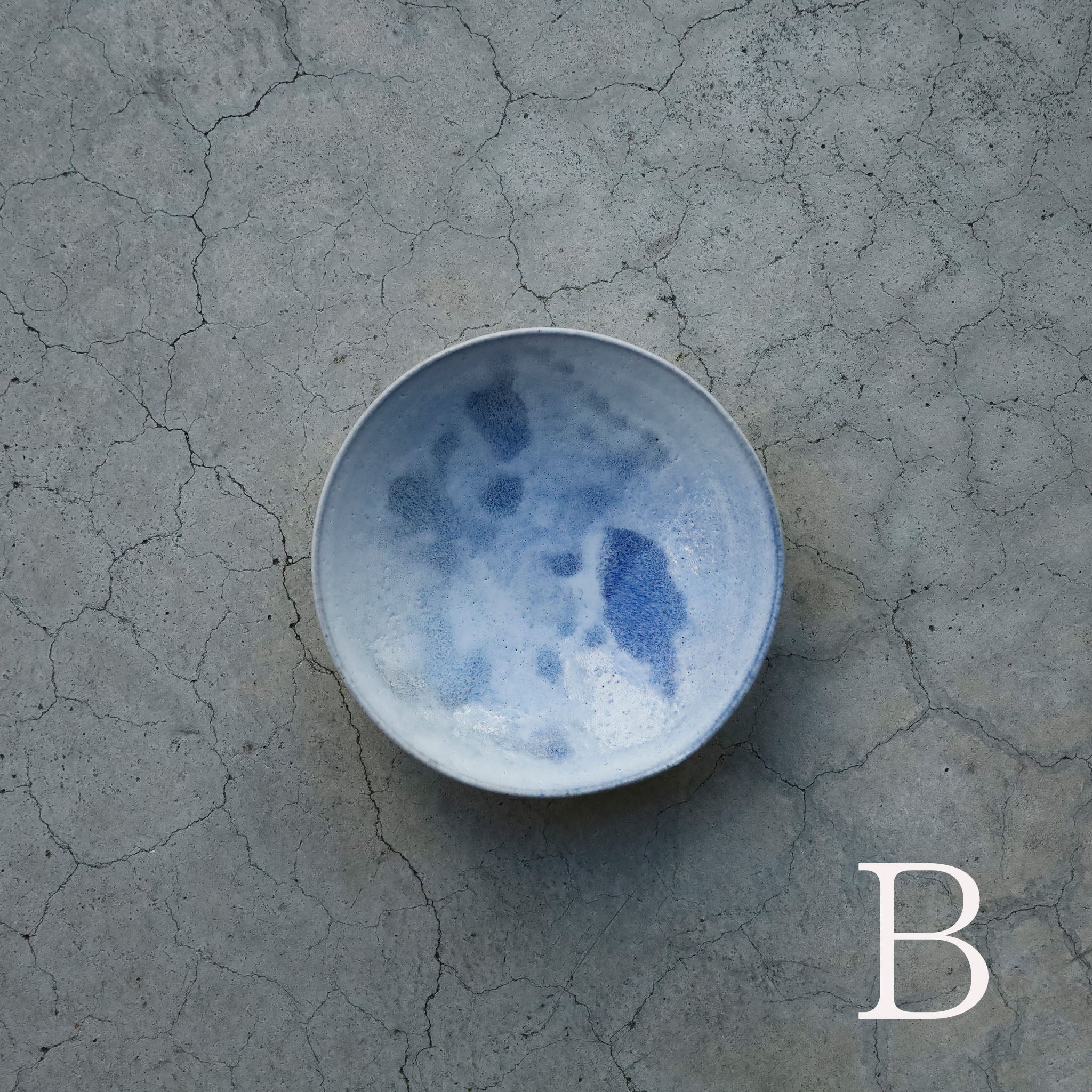Etsuji Noguchi / Pale Blue Glaze, Small Bowl