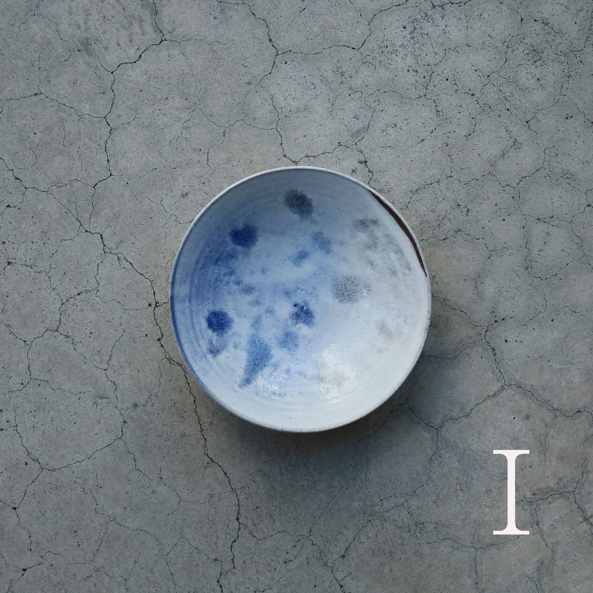 Etsuji Noguchi / Pale Blue Glaze, Small Bowl