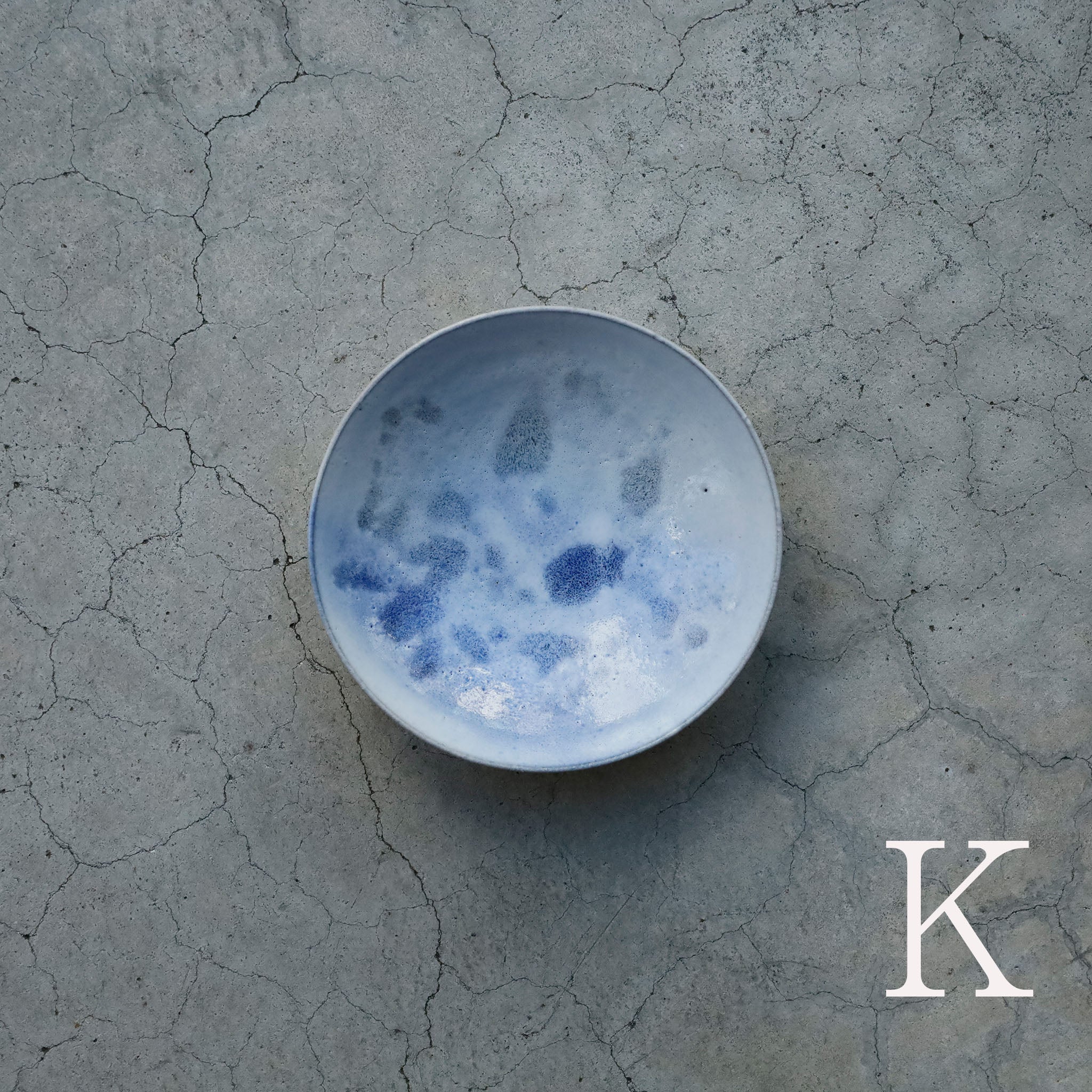 Etsuji Noguchi / Pale Blue Glaze, Small Bowl