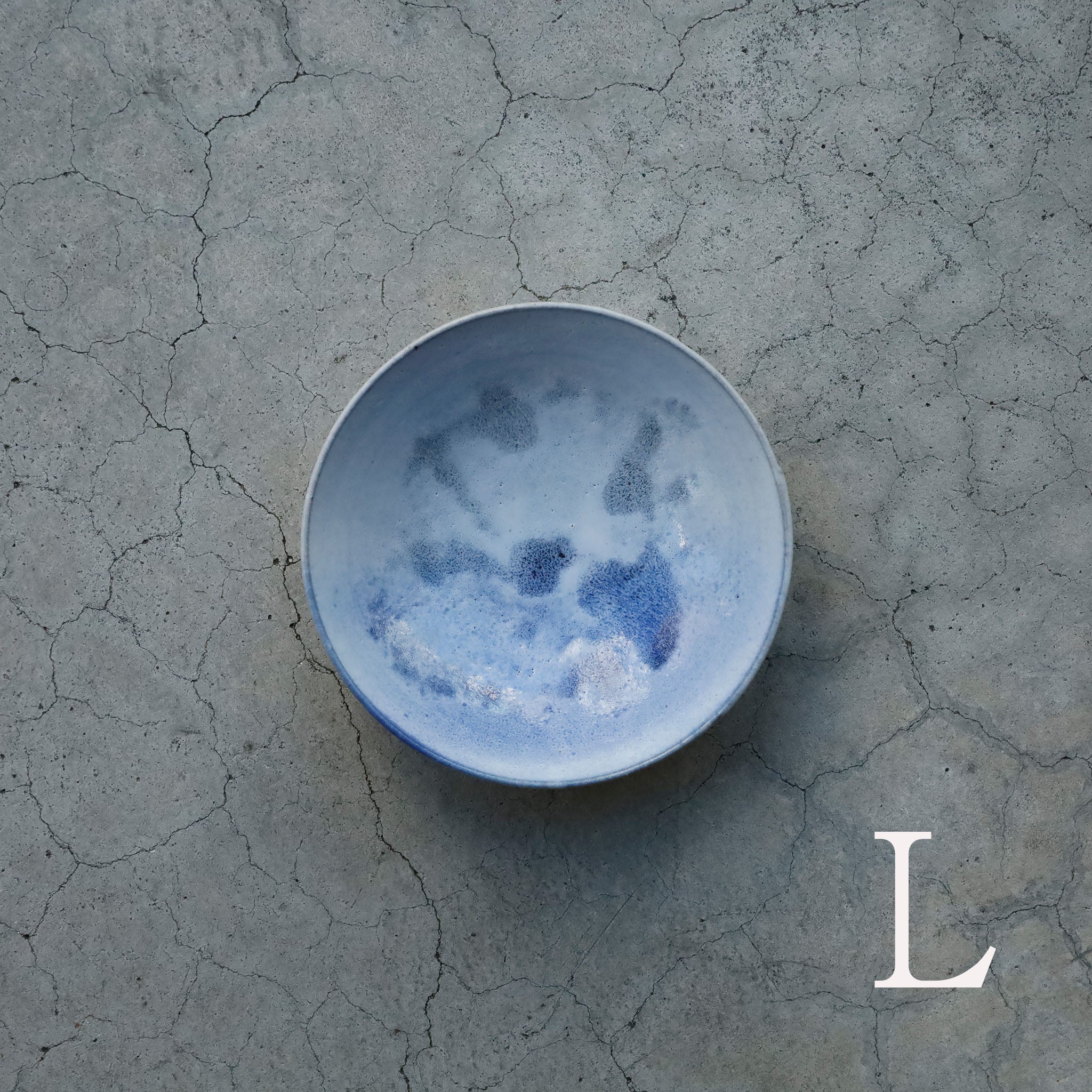 Etsuji Noguchi / Pale Blue Glaze, Small Bowl
