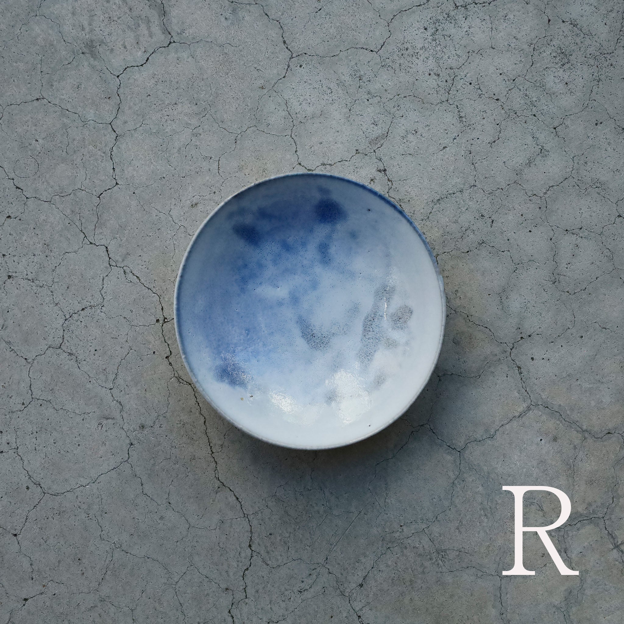 Etsuji Noguchi / Pale Blue Glaze, Small Bowl