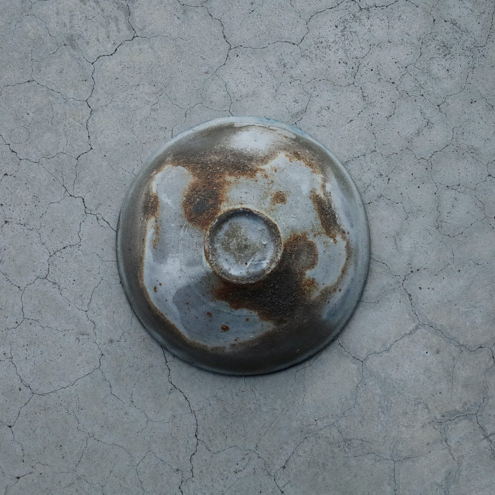 Etsuji Noguchi / White Rust, Medium Bowl C