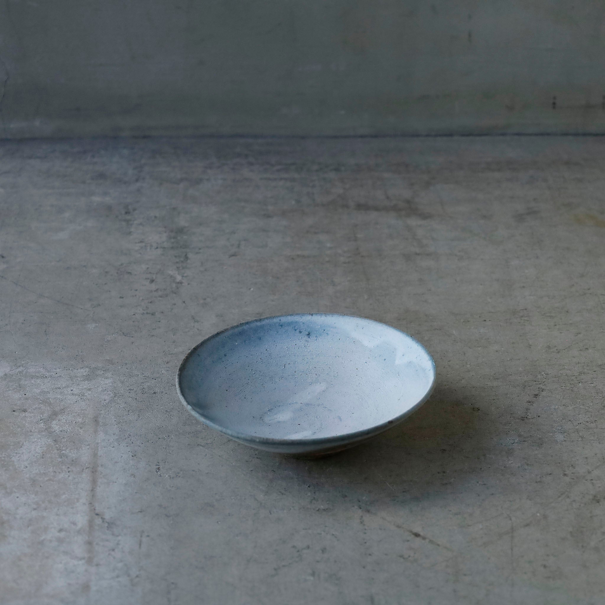 野口悦士 白錆 5寸鉢 S