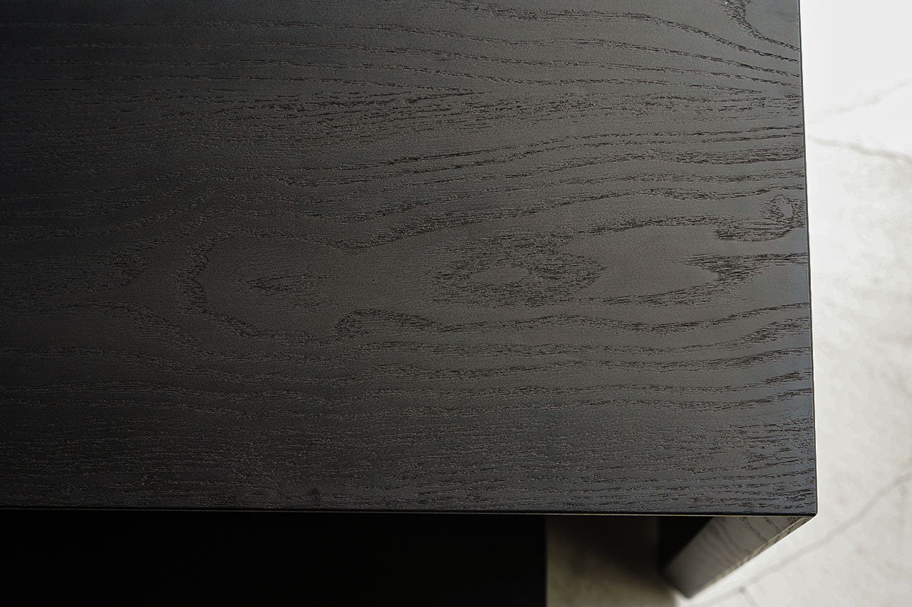 【MTO made-to-order】Ryurei-joku 4-piece Set (a set of tea service tables and chairs) Dark Brown