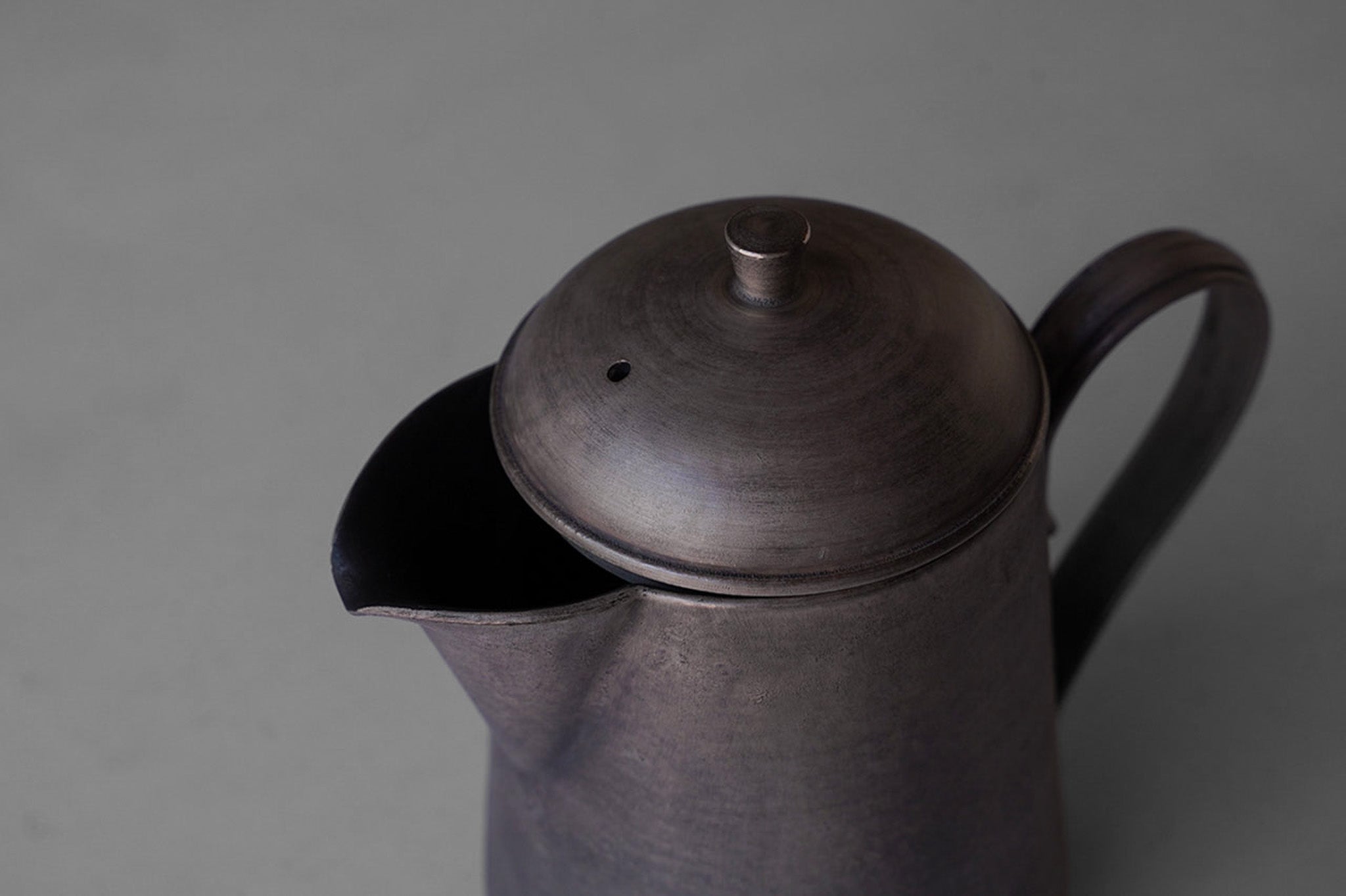Tatsuya Hattori  Silver Glaze  Pewter Pitcher