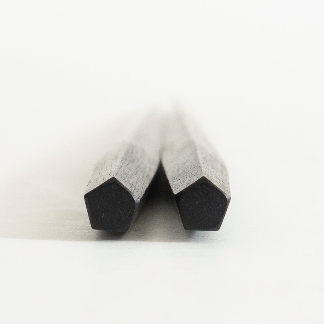 ◆Daikokuya Rikyu Ebony Chopsticks – Pentagon (Gift Set of 2)