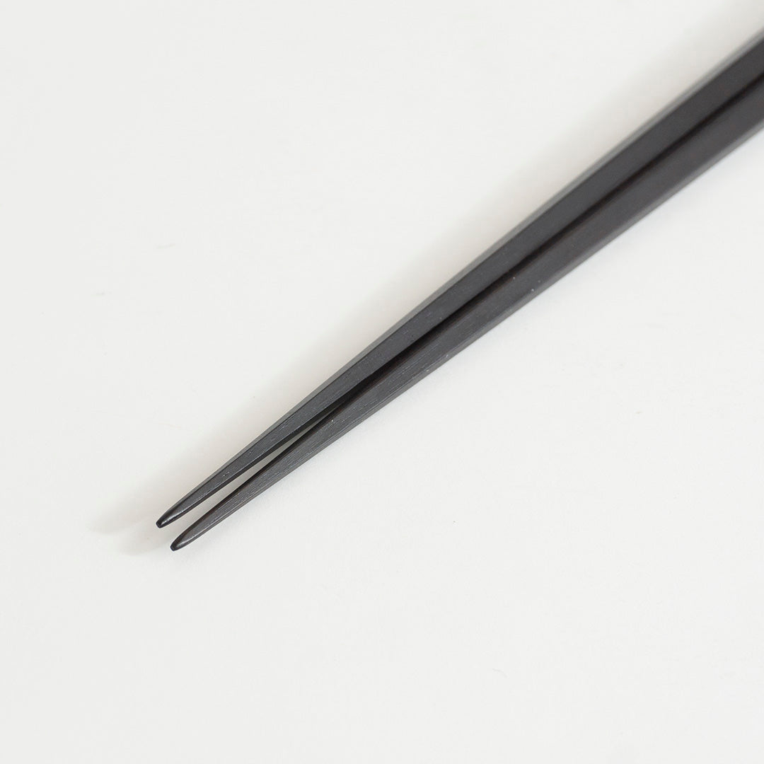 ◆Daikokuya Rikyu Ebony Chopsticks – Pentagon (Gift Set of 2)