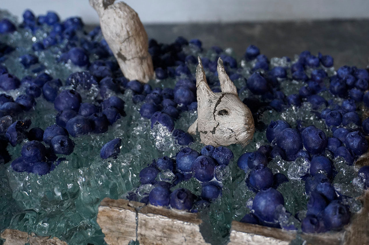Marina Yonetsu Blue Fruit and Squirrel