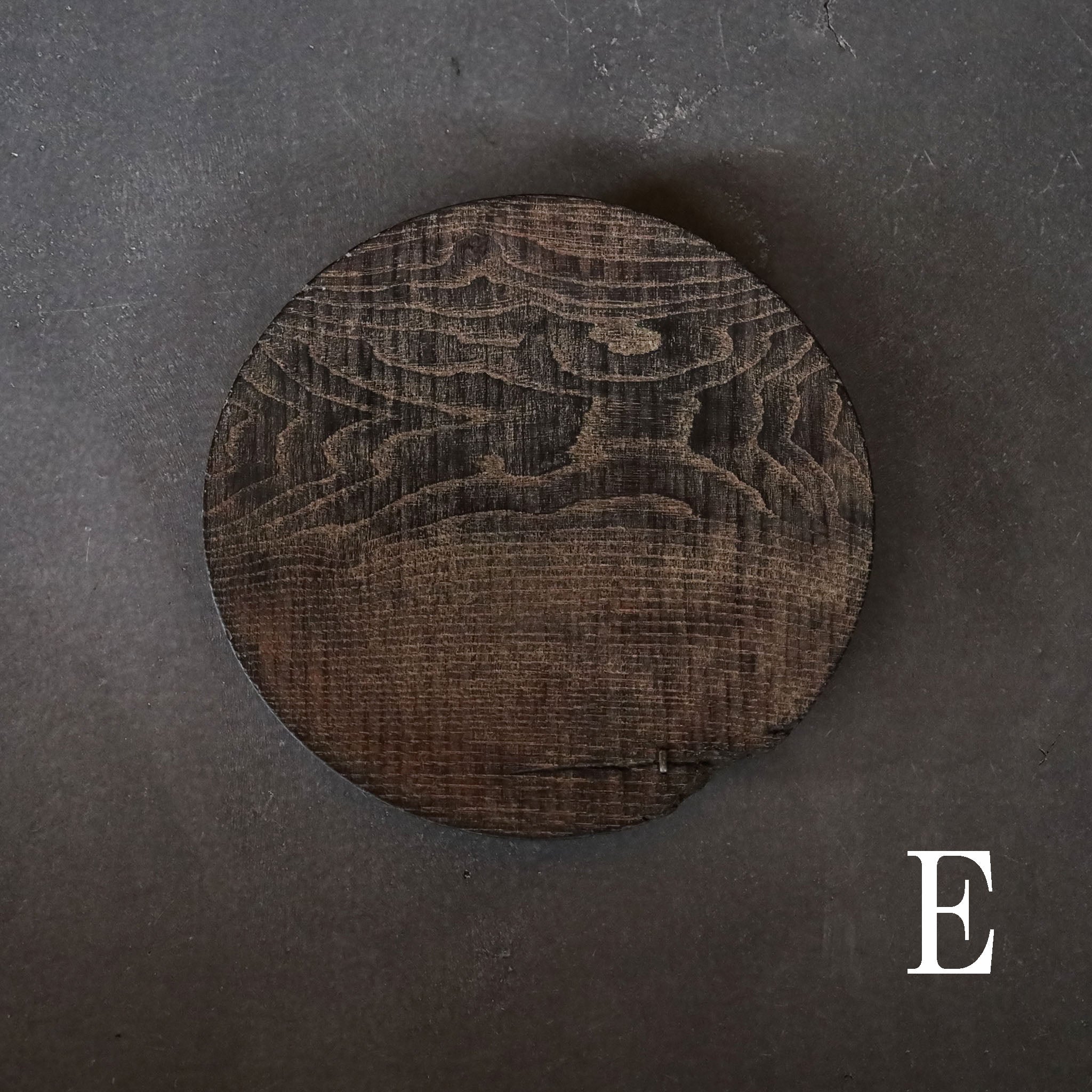 ●26-SD-23 Fuyou Round Plate 240 - Botanical Dye with Kasugai