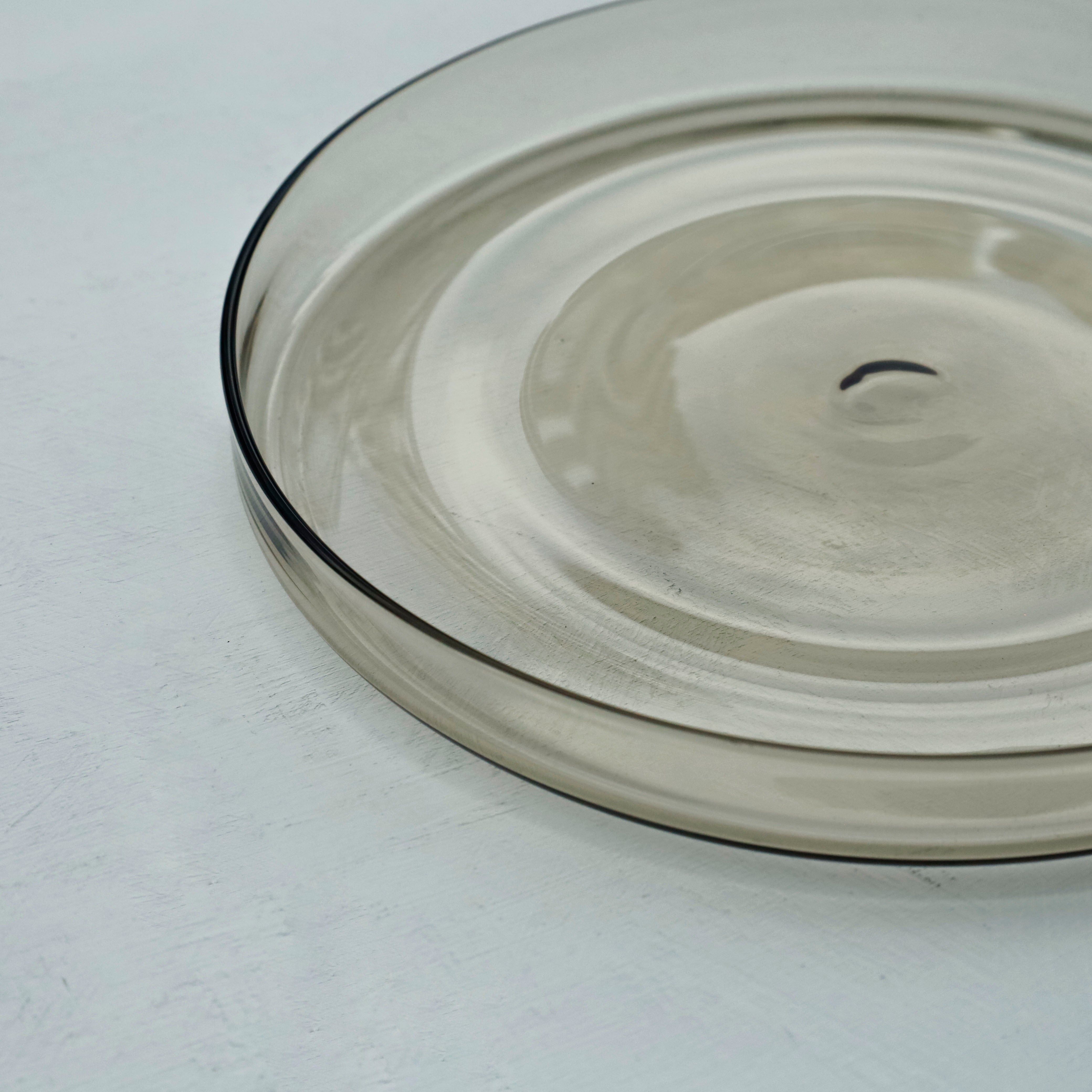 ●26-TE-146 Straight Rim Plate AMBER
