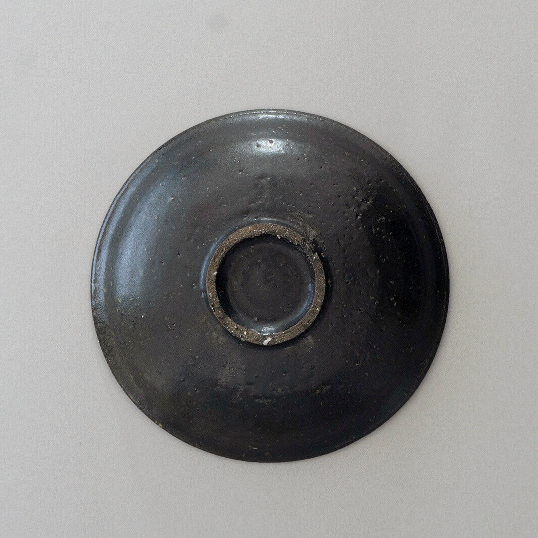 ●21-Y23 Dish Black Glaze    