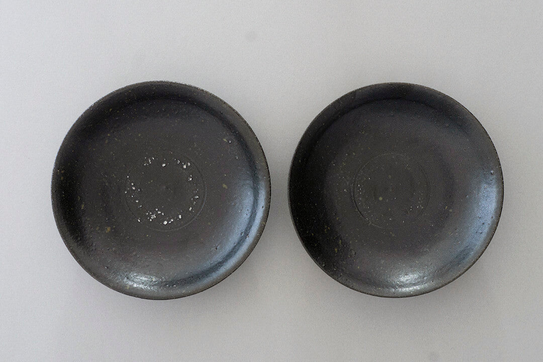 ●21-Y23 Dish Black Glaze    