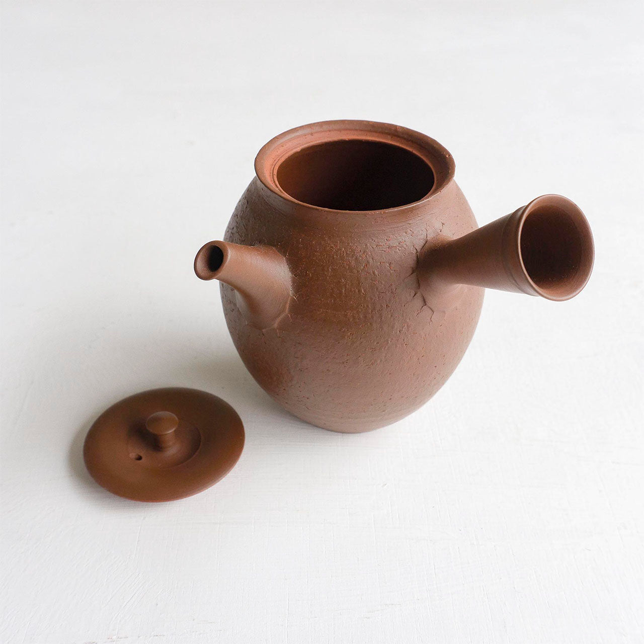 Yokei Kiln Namban Small Teapot (Oval)