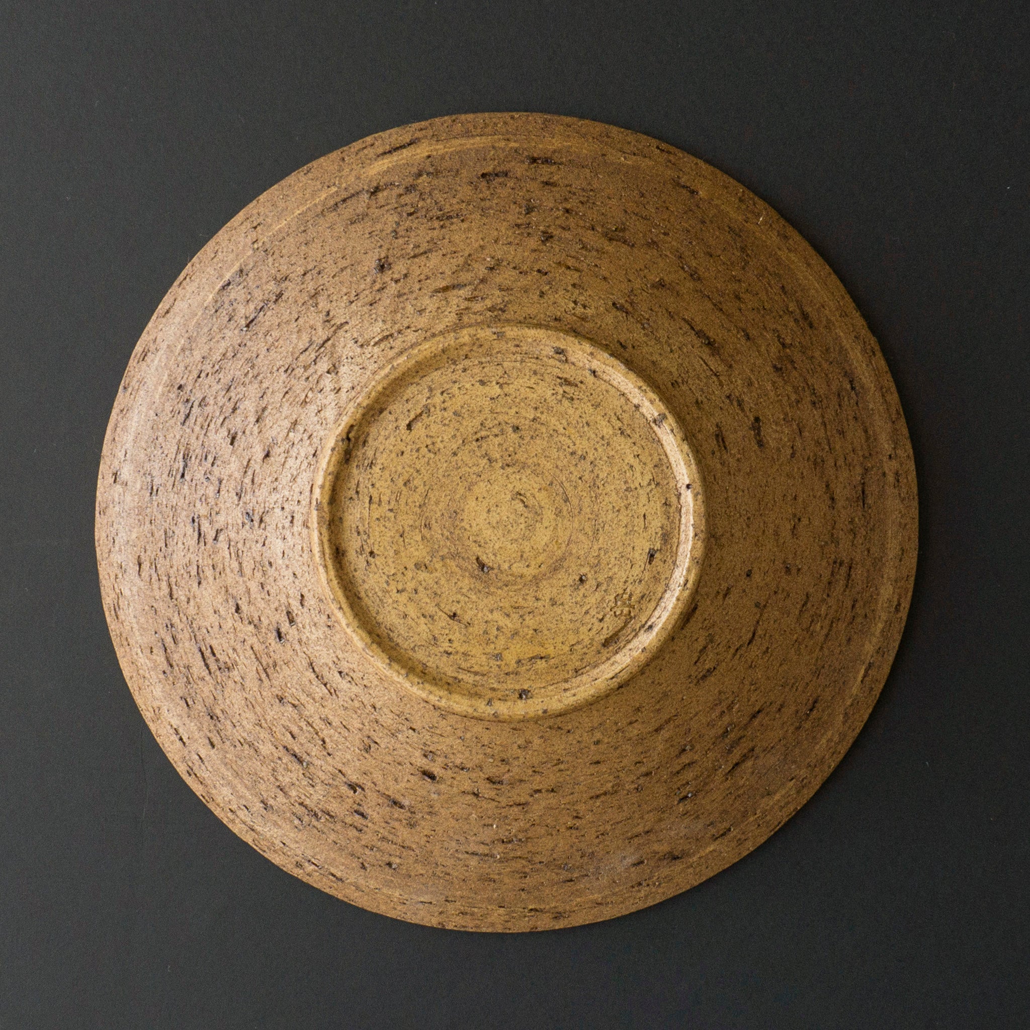 GAKU ceramics âge hirabachi (flat bowl)  Φ230